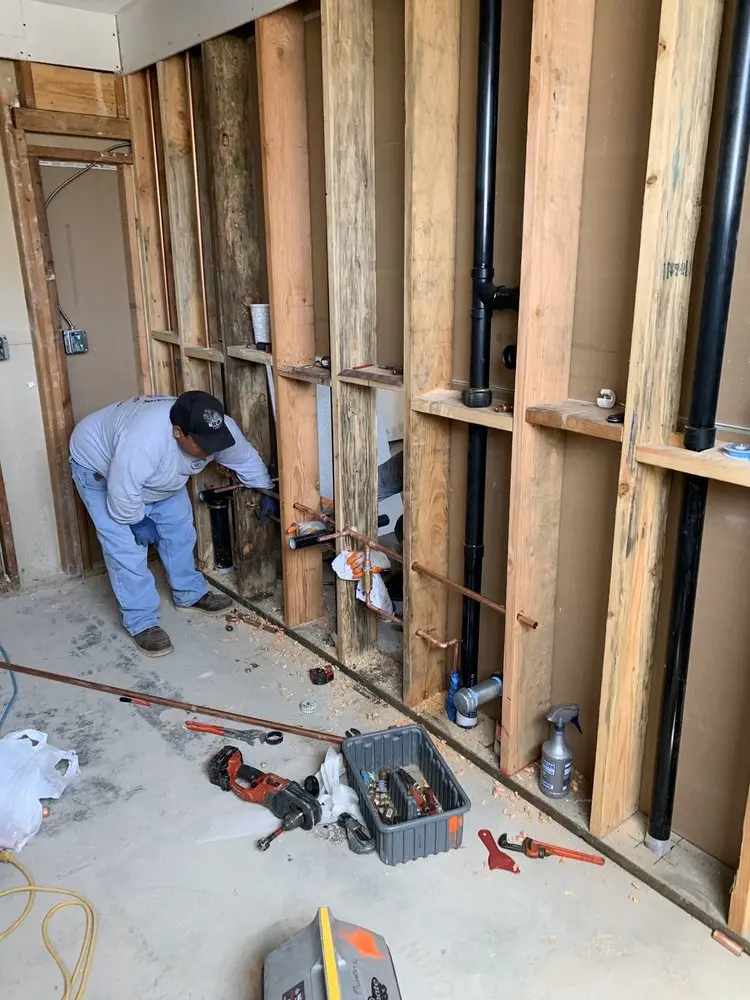 Commercial rough-in plumbing for Gas Line Repair in Blue Island
